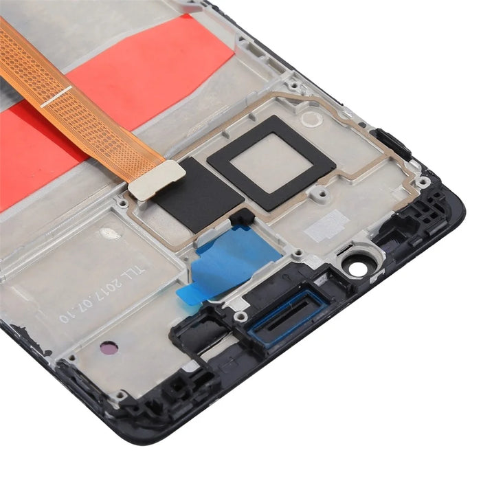 LCD Screen and Digitizer Assembly + Frame for Huawei Mate 8 - Black - 3