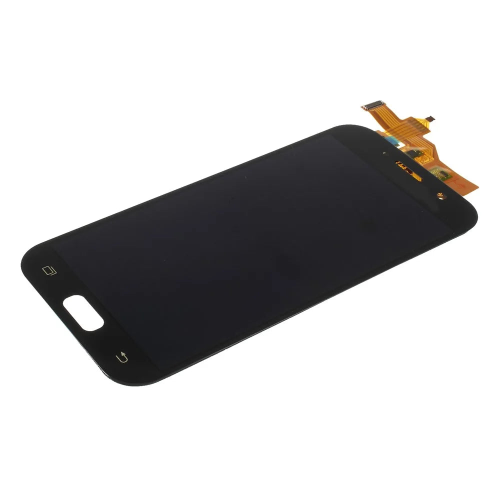 LCD Screen and Digitizer Assembly Part with Screen Brightness IC (TFT Version) for Samsung Galaxy A5 (2017) - Black - 4