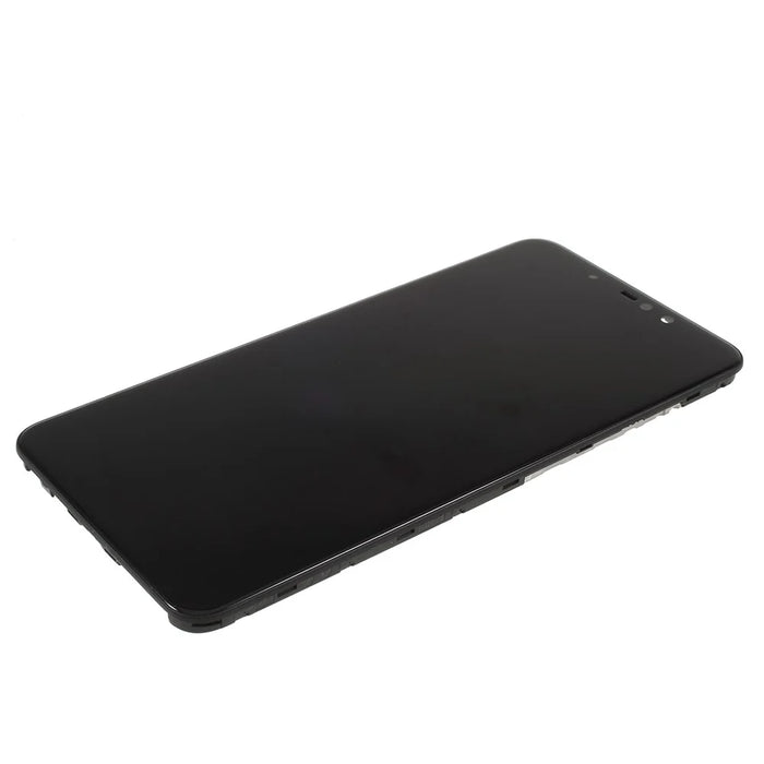 Disassembly LCD Screen and Digitizer Assembly with Frame (without Logo) for Xiaomi Redmi Note 6 Pro - Black - 4