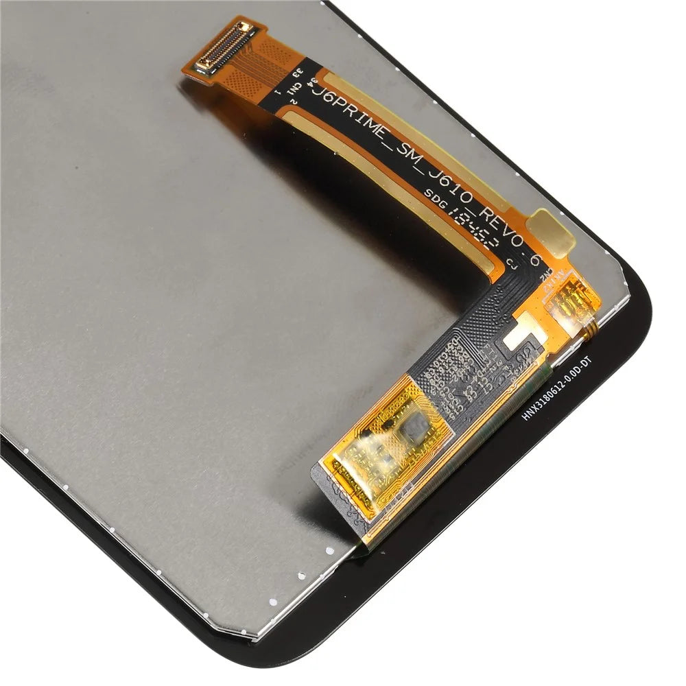 OEM LCD Screen and Digitizer Assembly Replace Part (without Logo) for Samsung Galaxy J4+/J6+ - Black - 4