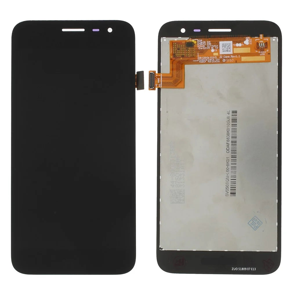 OEM LCD Screen and Digitizer Assembly Replace Part for Samsung Galaxy J2 Core J260 - Black - 1