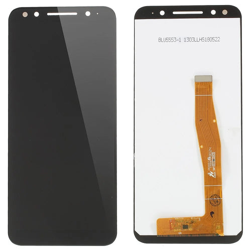 [Brand New and OEM] LCD Screen and Digitizer Assembly Replacement for Alcatel 3 5052 - Black - 1