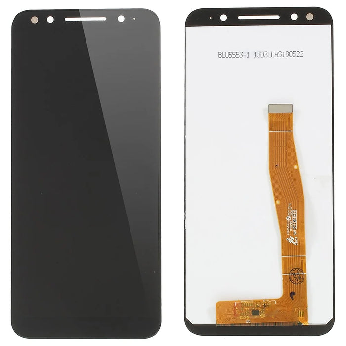 [Brand New and OEM] LCD Screen and Digitizer Assembly Replacement for Alcatel 3 5052 - Black - 1