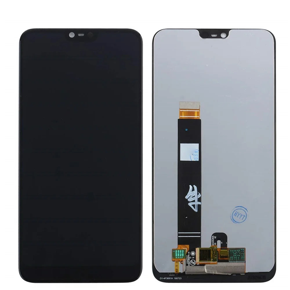 OEM LCD Screen and Digitizer Assembly for Nokia 7.1 - Black - 1