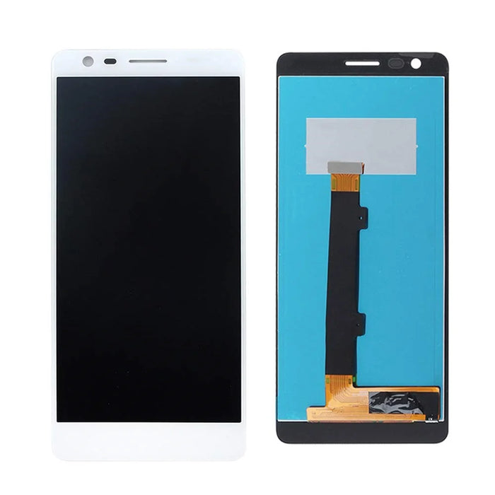 OEM LCD Screen and Digitizer Assembly Replacement for Nokia 3.1 - Black - 2