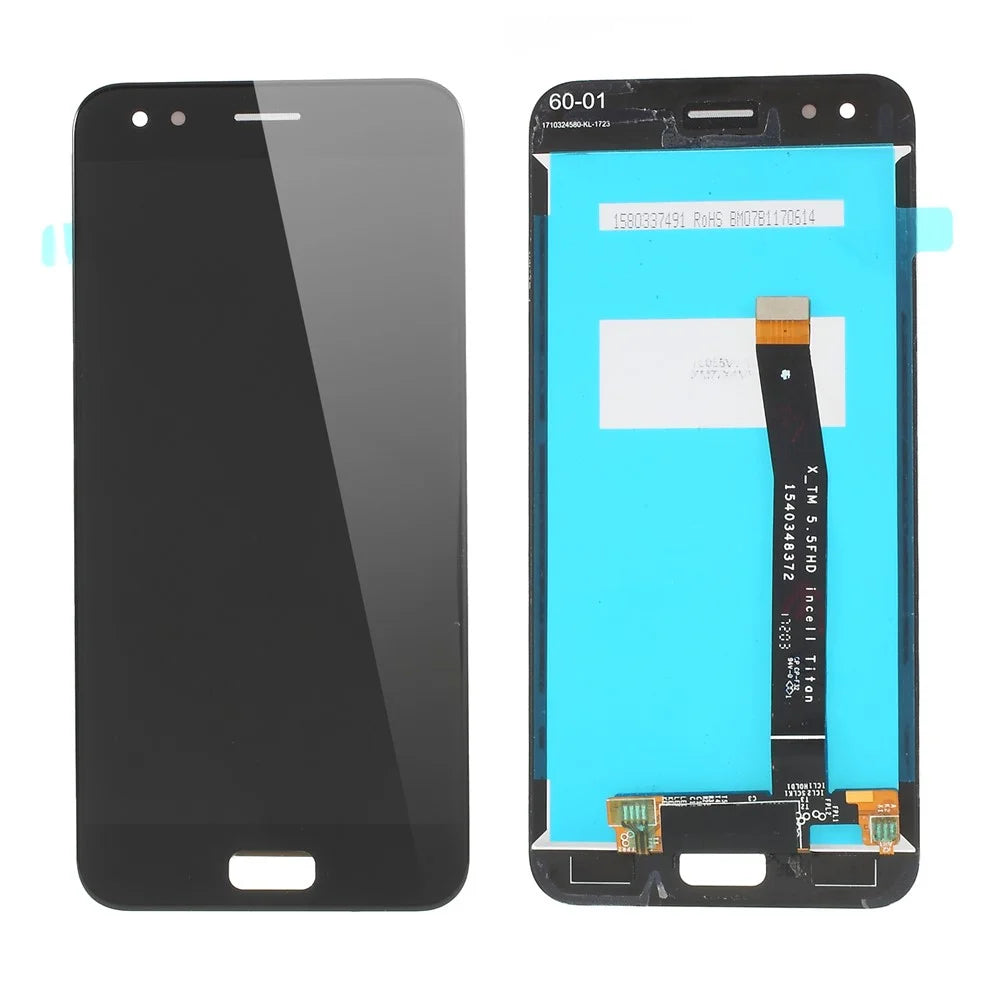OEM for Asus ZenFone 4 ZE554KL LCD Screen and Digitizer Assembly (Without Home Fingerprint Button) - Black - 1