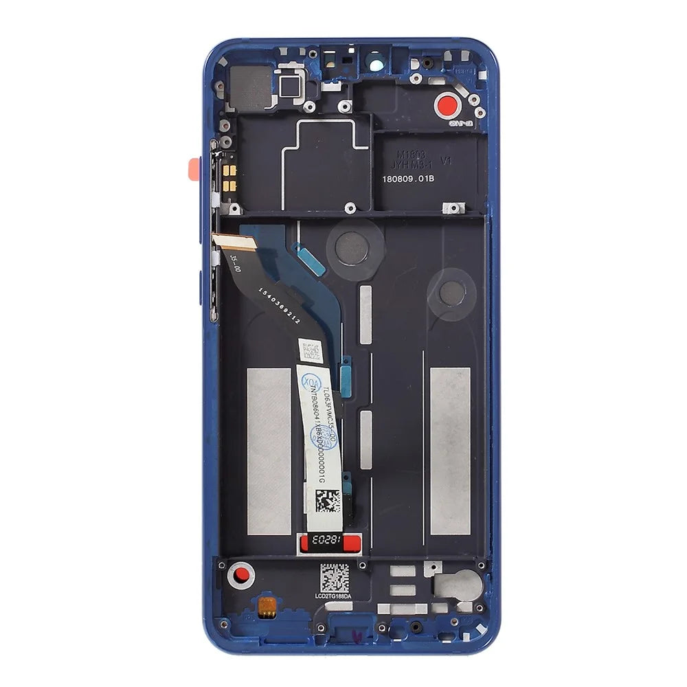 LCD Screen and Digitizer Assembly with Frame for Xiaomi Mi 8 Lite / Mi 8 Youth (Mi 8X) - Blue - 3