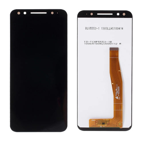 OEM LCD Screen and Digitizer Assembly Replacement for Alcatel 3L (2019) 5034 - Black - 1