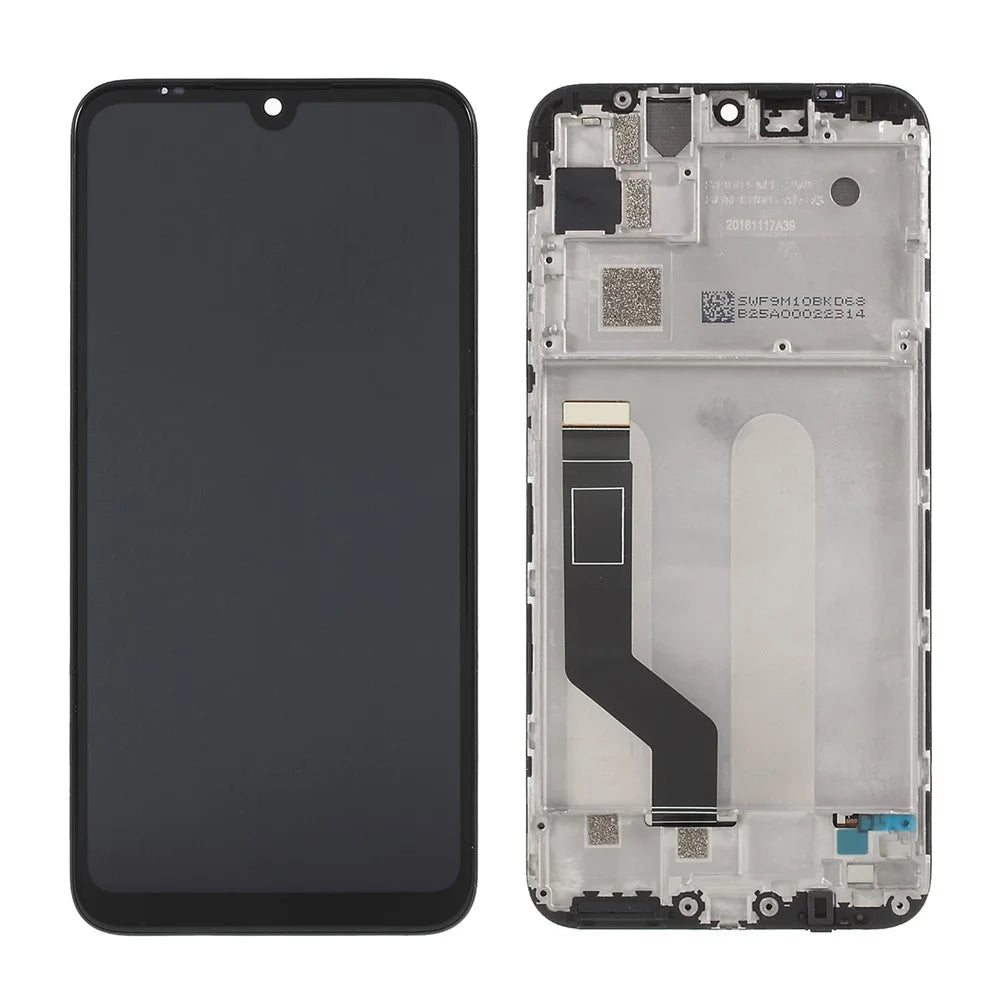 LCD Screen and Digitizer Assembly Replacement with Frame for Xiaomi Mi Play - 1