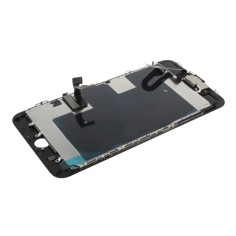 For iPhone 8 Plus 5.5 inch High Quality LCD Screen and Digitizer Assembly with Frame + Small Parts (380-450cd/m2 Brightness + Full View) - Black - 5