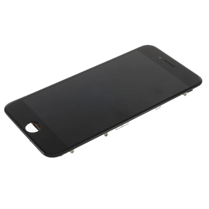 For iPhone 8 4.7-inch/SE (2nd Generation) LCD Screen and Digitizer Assembly + Frame + Small Parts (380-450cd/m2 Brightness) - Black - 4