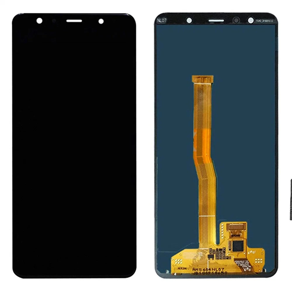 OEM LCD Screen and Digitizer Assembly for Samsung Galaxy A7 (2018) A750 (without Logo) - Black - 1