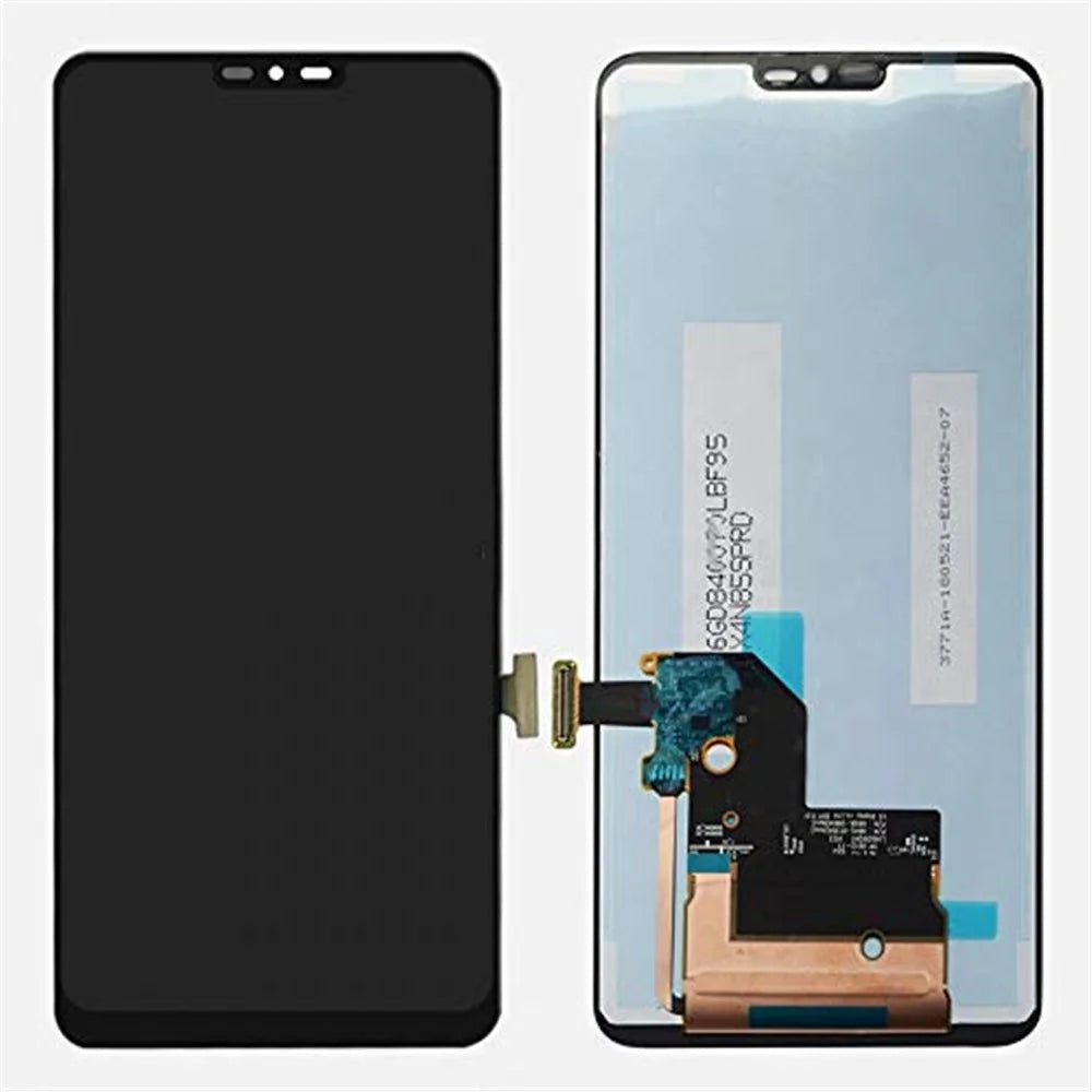 OEM LCD Screen and Digitizer Assembly Replacement for LG G7 ThinQ G710 (without Logo) - Black - 1
