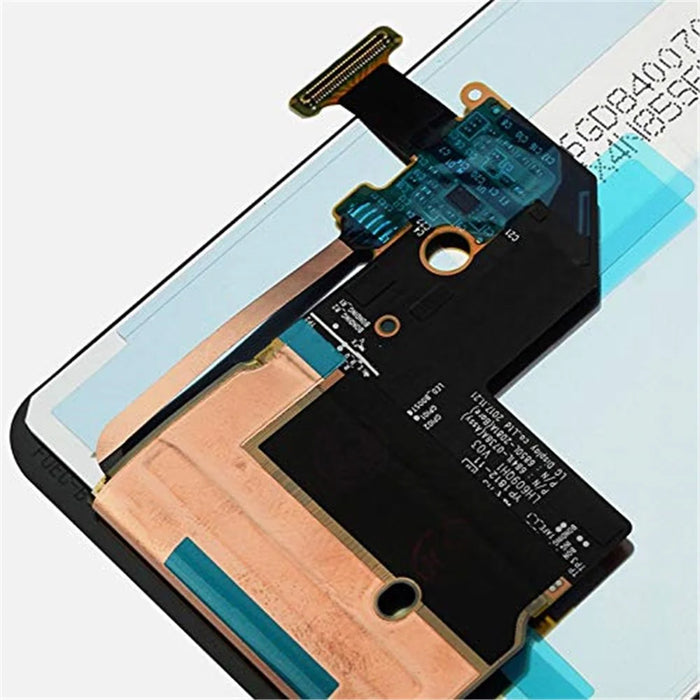 OEM LCD Screen and Digitizer Assembly Replacement for LG G7 ThinQ G710 (without Logo) - Black - 3