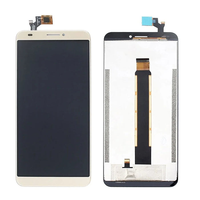 OEM LCD Screen and Digitizer Assembly Replacement Part for BlackView S6 - Gold - 1