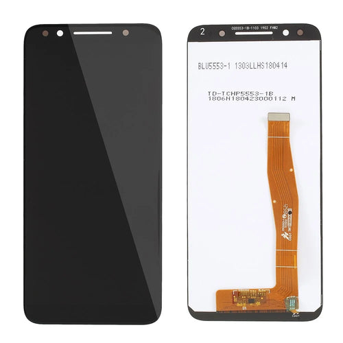 OEM LCD Screen and Digitizer Assembly Replacement Part for Vodafone Smart N9 VFD720 -  Black - 1