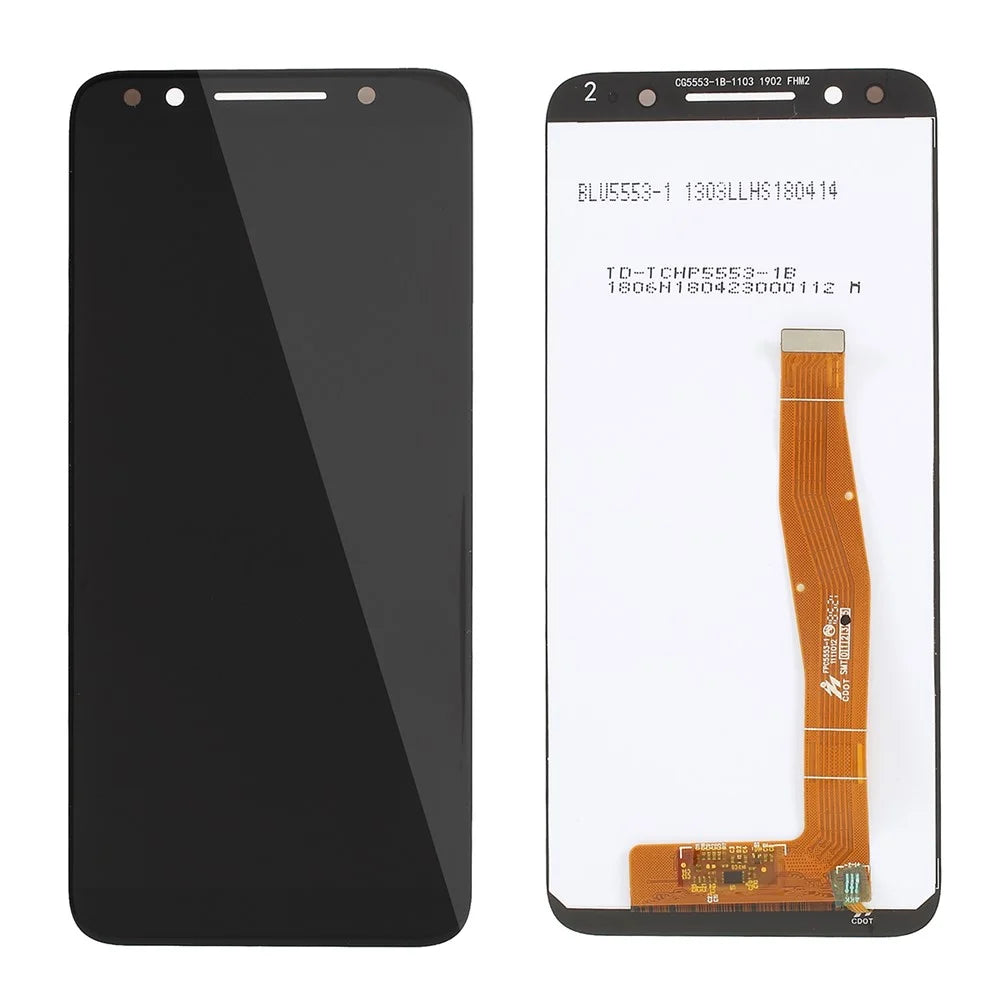 OEM LCD Screen and Digitizer Assembly Replacement Part for Vodafone Smart N9 VFD720 -  Black - 1