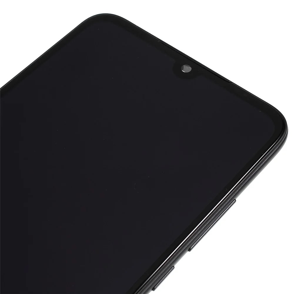LCD Screen and Digitizer Assembly with Frame (Standard Version/Frosted Middle Frame) (without Logo) for Xiaomi Redmi 7 - Black - 2