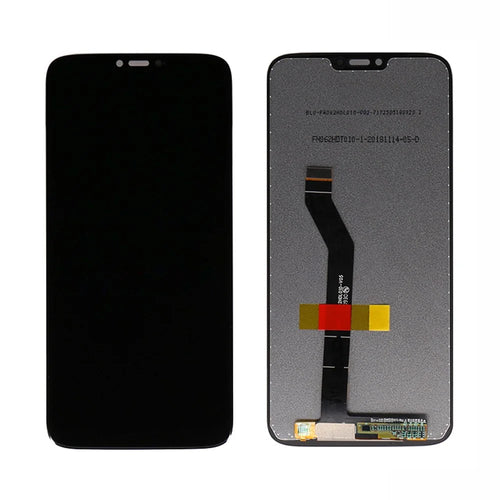 OEM LCD Screen and Digitizer Assembly Repair Part for Motorola Moto G7 Power 6.2 inch - Black - 1