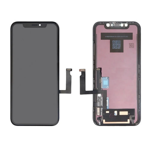 LCD Screen and Digitizer Assembly Replace Part for iPhone XR 6.1 inch - Black - 1