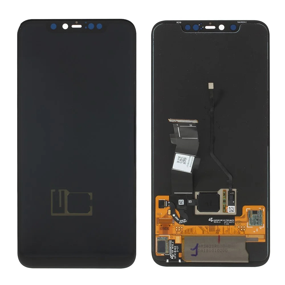 OEM LCD Screen and Digitizer Assembly Repair Part for Xiaomi Mi 8 Explorer Edition - Black - 1