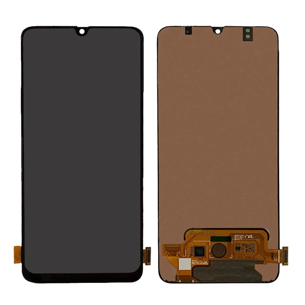 OEM LCD Screen and Digitizer Assembly Replace Part for Samsung Galaxy A70 SM-A705 (without Logo) - Black - 1