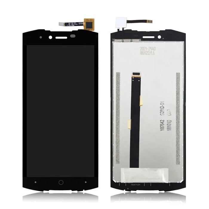OEM LCD Screen and Digitizer Assembly Repair Part for Doogee S55 - Black - 1