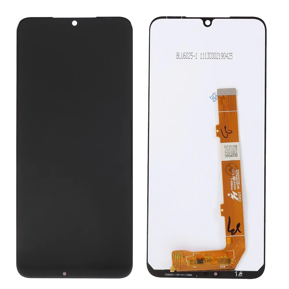 OEM LCD Screen and Digitizer Assembly Repair Part for Alcatel 3 (2019) 5053 - Black - 1
