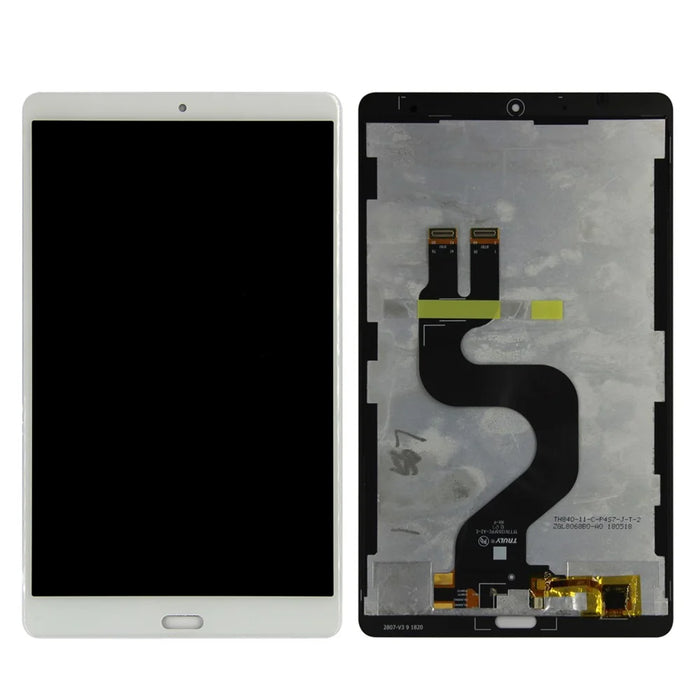 OEM LCD Screen and Digitizer Assembly Replacement for Huawei MediaPad M5 8.4 SHT-AL09/SHT-W09 - White - 2