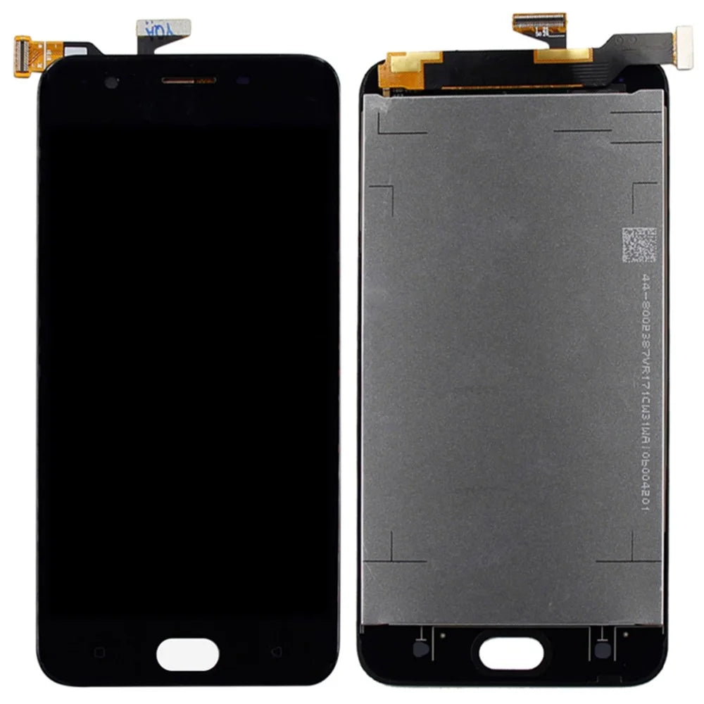 LCD Screen Digitizer Assembly with Frame for Oppo A57 - Black - 1