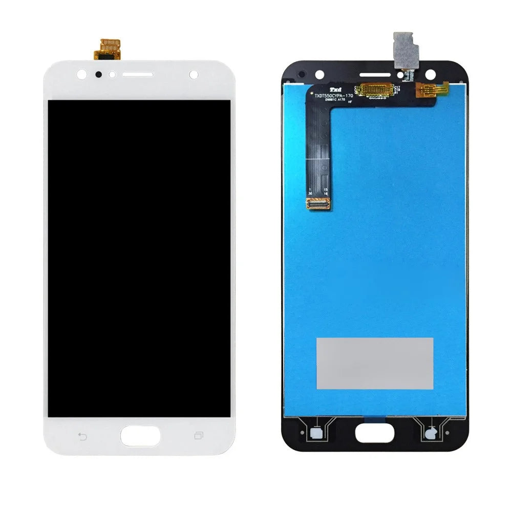 OEM LCD Screen and Digitizer Assembly Part for Asus Zenfone 4 Selfie ZD553KL X00LD (without Logo) - White - 1