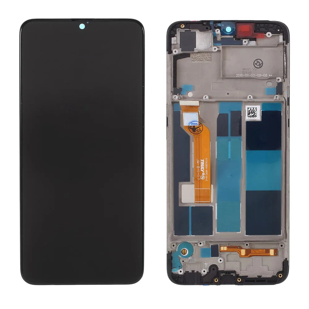 LCD Screen and Digitizer + Assembly Frame Replacement Part for OPPO F9 / A7x / F9 (F9 Pro) - 1