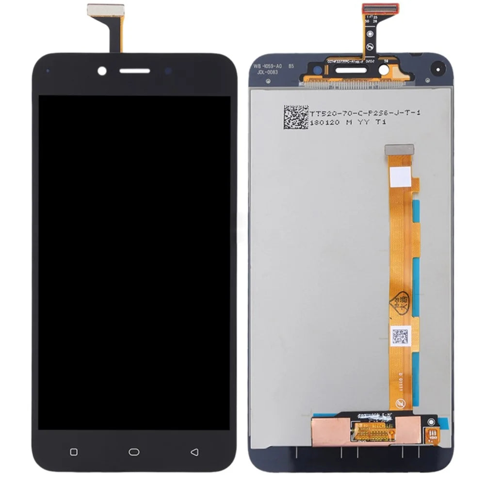 LCD Screen and Digitizer Assembly Replacing Part (Non-OEM Screen Glass Lens, OEM Other Parts) for Oppo A71 - Black - 1