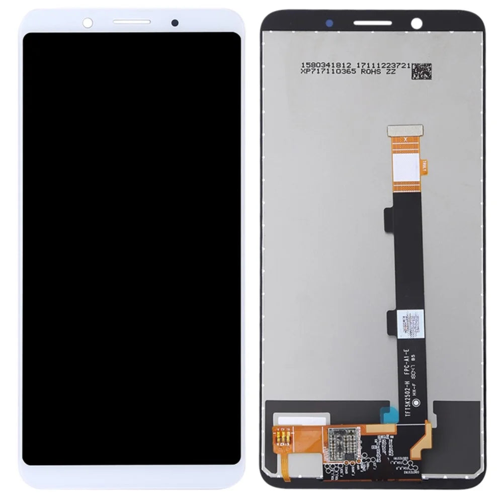 LCD Screen and Digitizer Repair Part (Assembly) for Oppo A73/F5/F5 Youth - White - 1