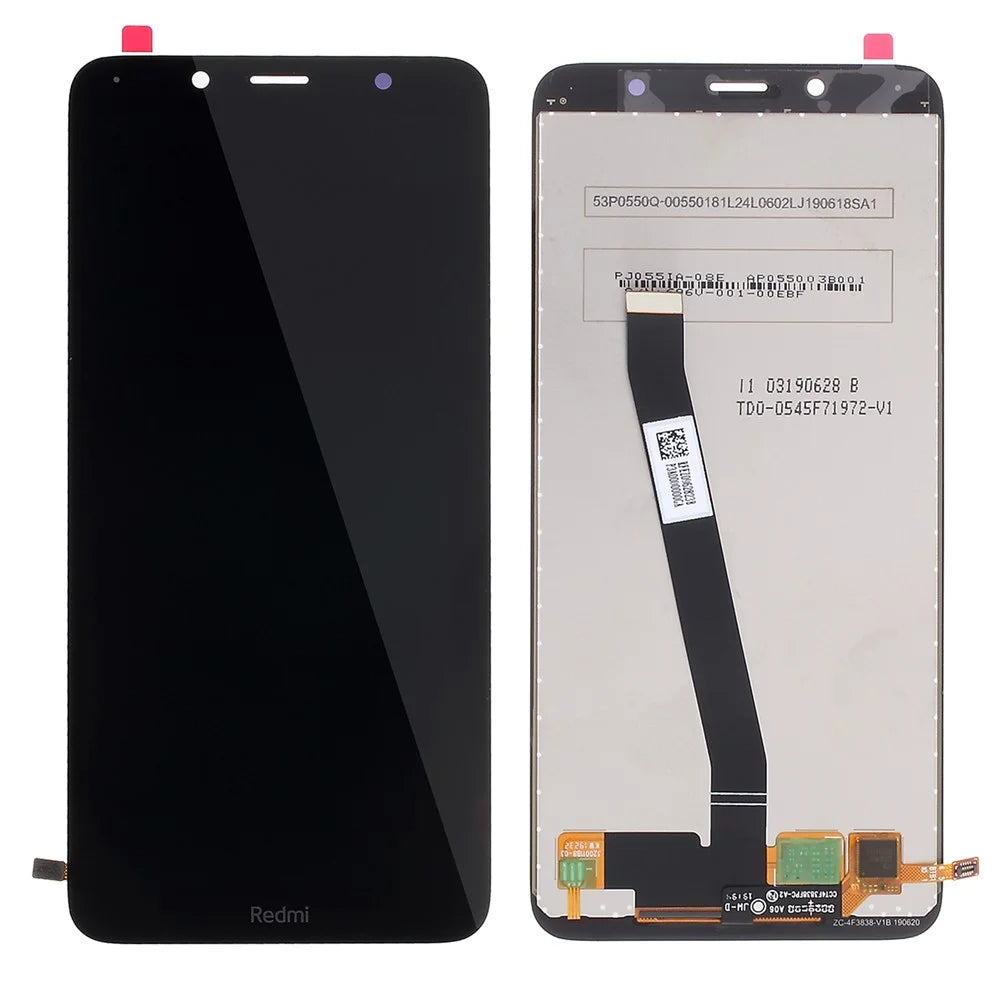 LCD Screen and Digitizer Assembly Part (without Logo) for Xiaomi Redmi 7A - Black - 1