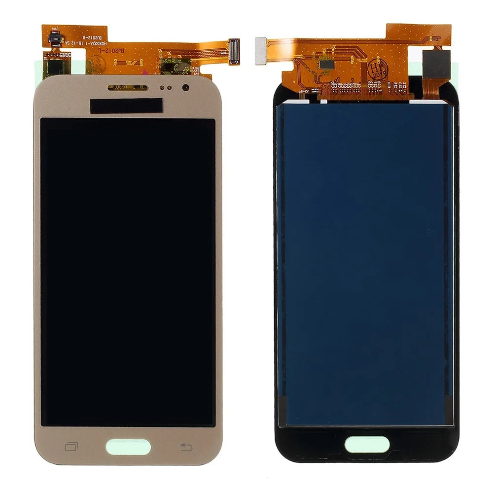 LCD Screen and Digitizer Assembly (TFT Version) for Samsung Galaxy J2 (2015) J200 - Gold - 1
