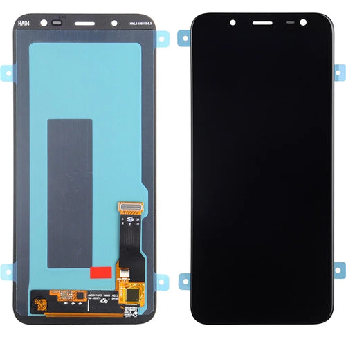 LCD Screen and Digitizer Assembly Replacement for Samsung Galaxy J6 (2018) J600 (OLED Version) - Black - 1