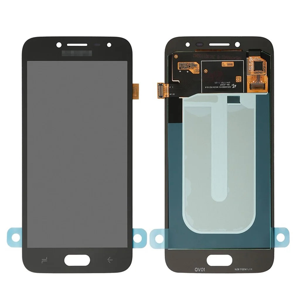 LCD Screen and Digitizer Assembly Replacement for Samsung Galaxy J2 Pro 2018 J250 (OLED Version) - Black - 1