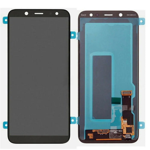 LCD Screen and Digitizer Assembly Part for Samsung Galaxy A6 (2018) A600 (OLED Version) (without Logo) - Black - 1