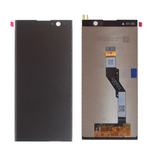 OEM for Sony Xperia XA2 Plus H4413, H4493, H3413 LCD Screen and Digitizer Assembly Replacement Part - Black - 1
