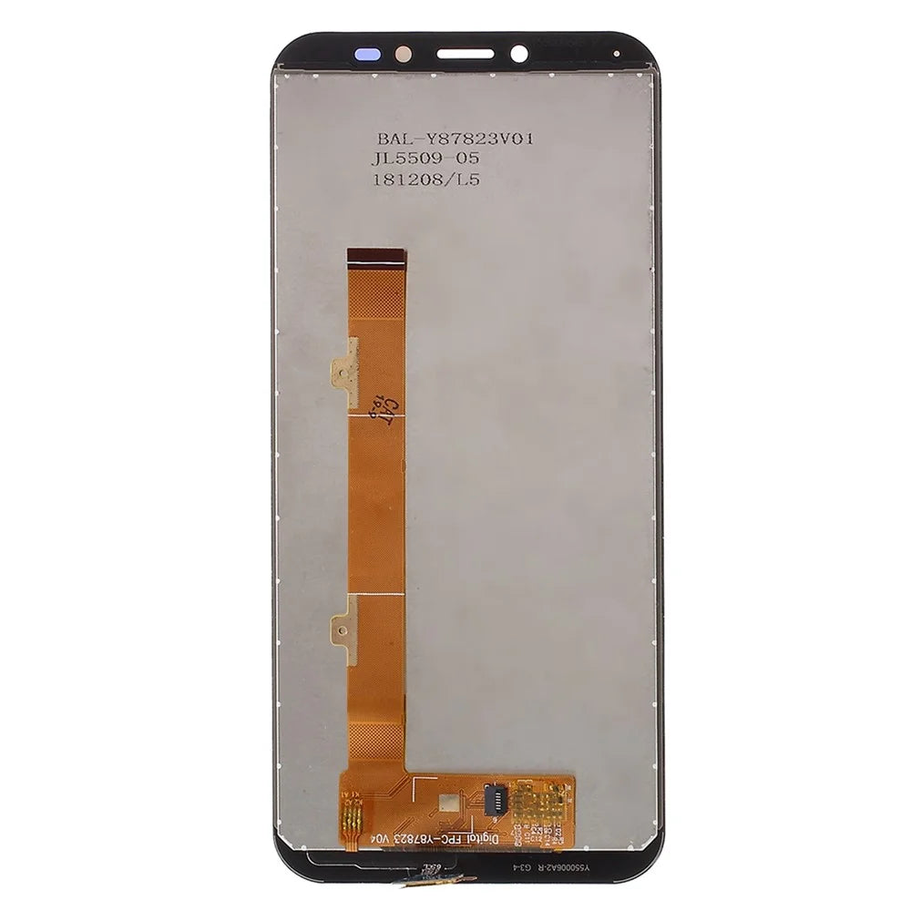 OEM Disassembly LCD Screen and Digitizer Assembly Replacement (without Logo) for Alcatel 1S (2019) OT5024 5024 - Black - 2
