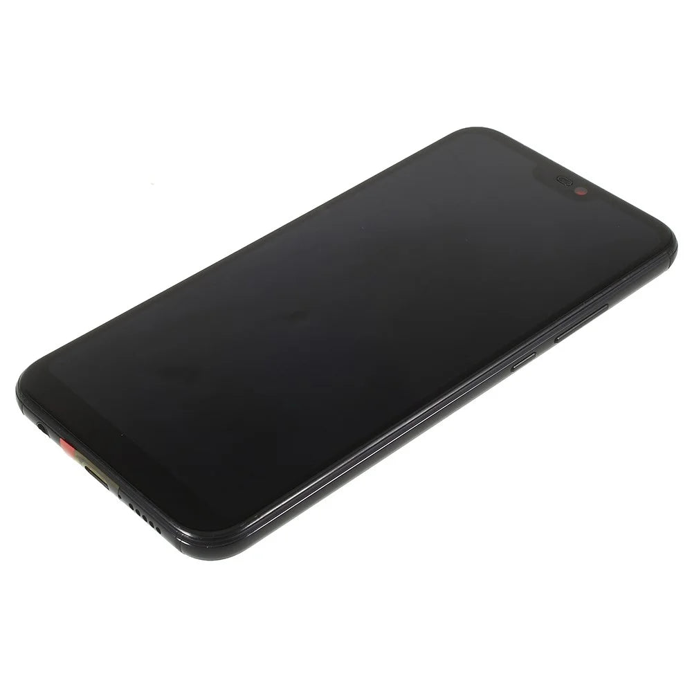 LCD Screen and Digitizer Assembly + Frame Replacement for Huawei P20 Lite (2018)/nova 3e - Black - 2