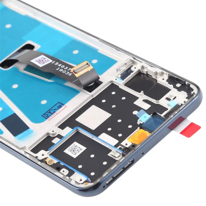 LCD Screen and Digitizer Assembly + Frame Replacement (without Logo) for Huawei nova 4e - Black - 2