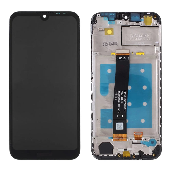 LCD Screen and Digitizer Assembly + Frame Replacement for Huawei Y5 (2019) AMN-LX9 AMN-LX1 AMN-LX2 AMN-LX3 - Black - 1