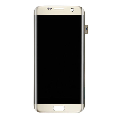 OEM LCD Screen and Digitizer Assembly for Samsung Galaxy S7 edge G935 - Gold Color - 1