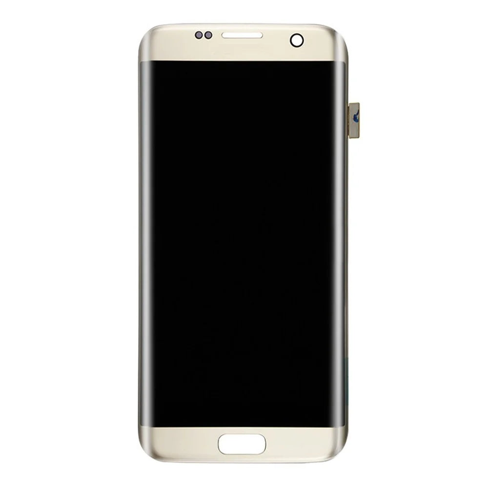 OEM LCD Screen and Digitizer Assembly for Samsung Galaxy S7 edge G935 - Gold Color - 1