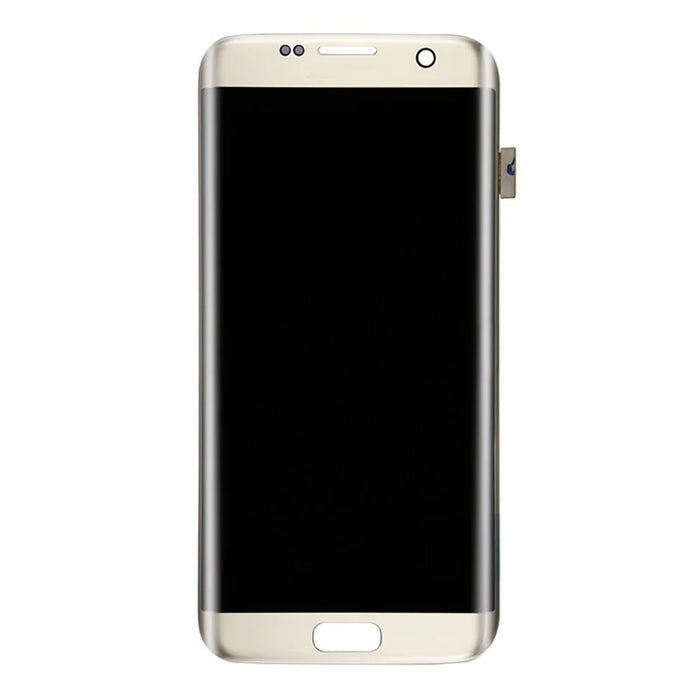 OEM LCD Screen and Digitizer Assembly for Samsung Galaxy S7 edge G935 - Gold Color - 1