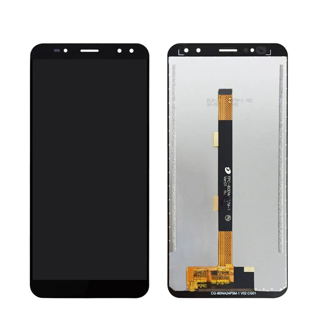 OEM LCD Screen and Digitizer Assembly Replace Part (without Logo) for Ulefone Power 3/3S - Black - 1