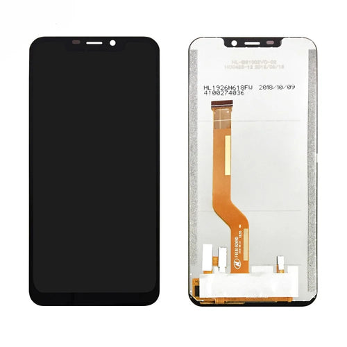 OEM LCD Screen and Digitizer Assembly for Oukitel C12 / C12 Pro (without Logo) - Black - 1