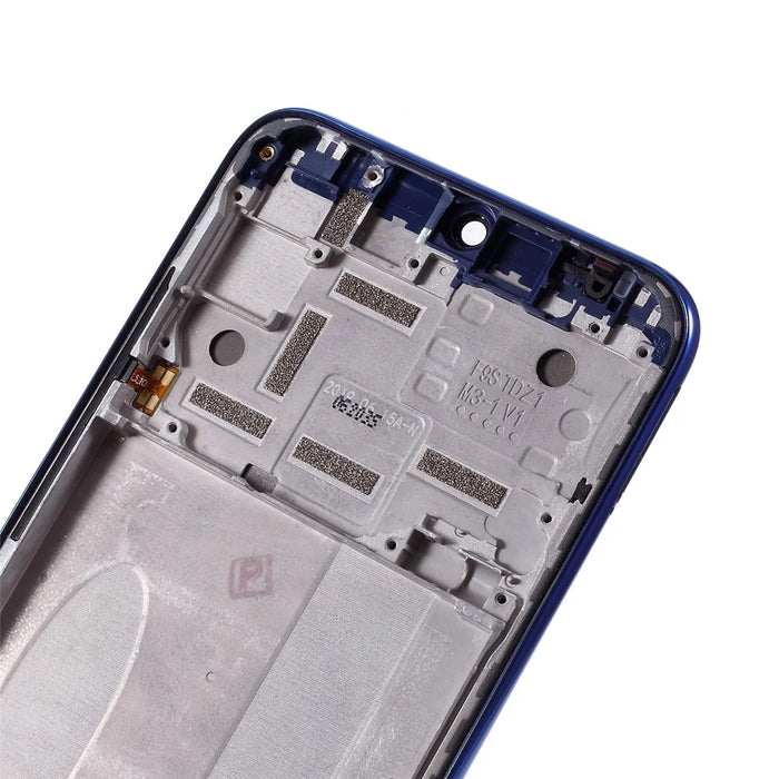 For Xiaomi Mi A3 / CC9e OEM Grade S LCD Screen and Digitizer Assembly + Frame Part (without Logo) - Blue - 3